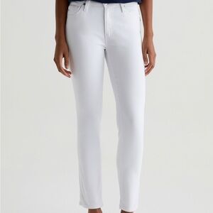 AG Adriano Goldschmied The Stilt Cigarette Jeans – 26R – White